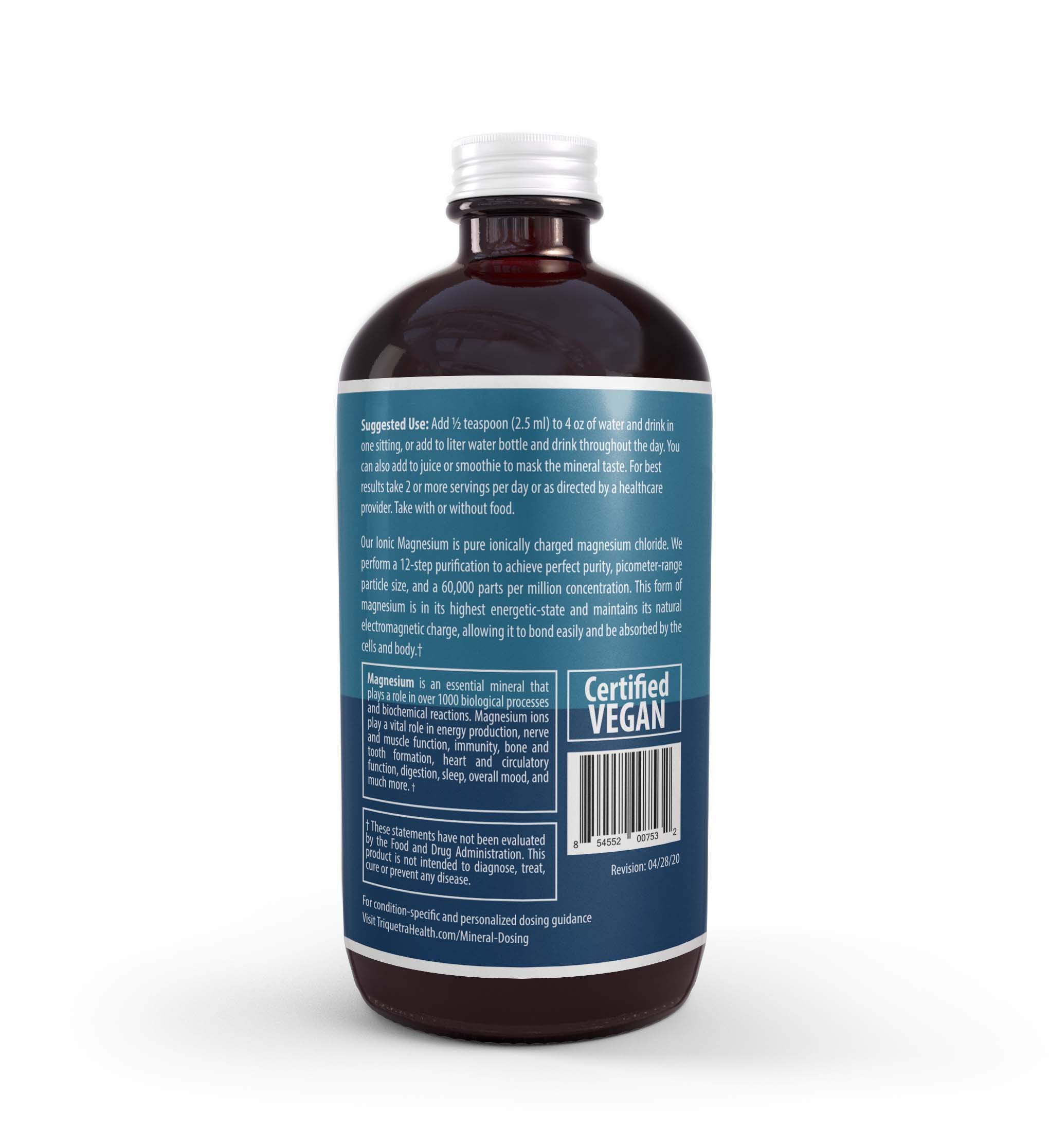 Foto 8 pulgar | Suplemento Triquetra Health Liquid Magnesio 240 Ml - Venta Internacional.