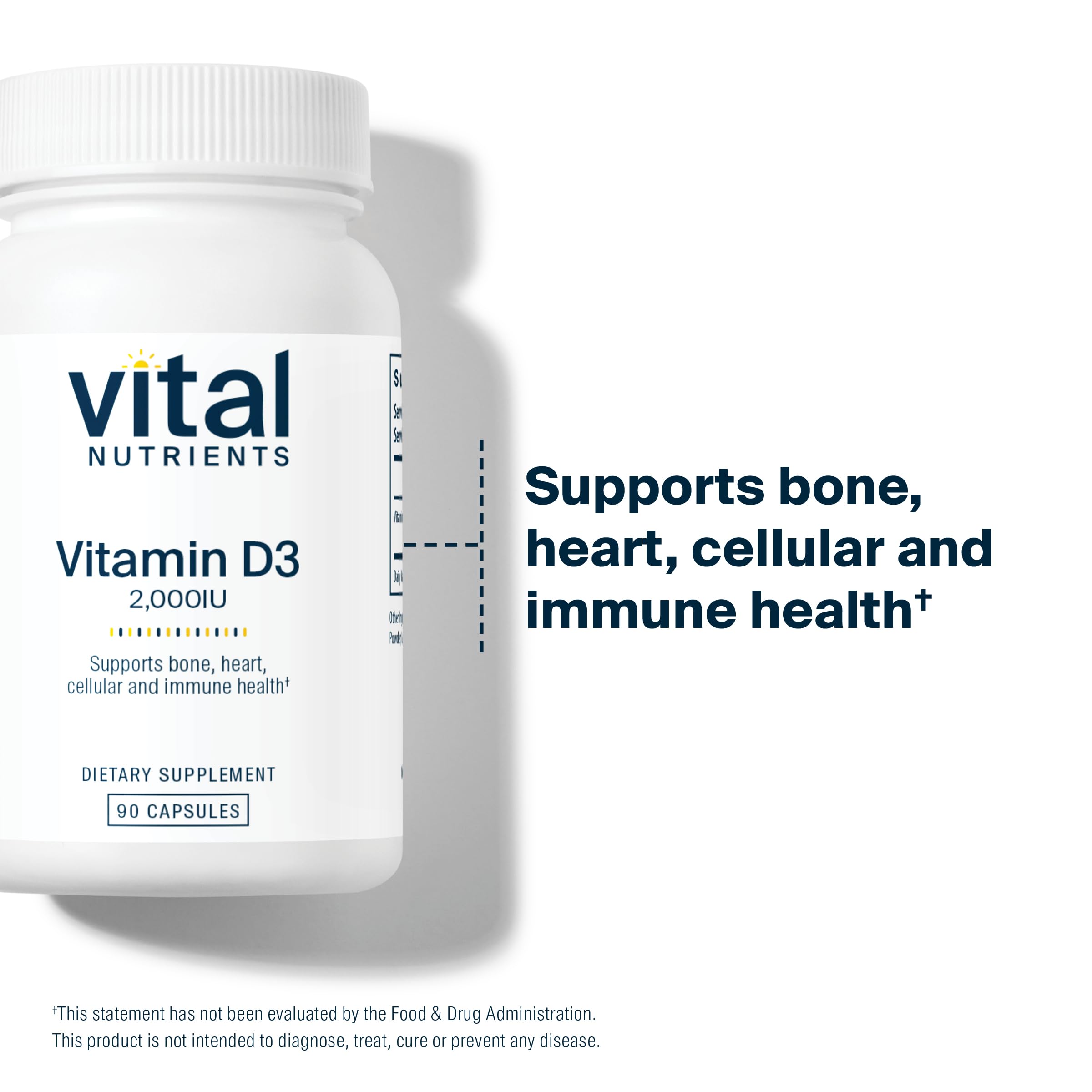 Foto 8 pulgar | Suplemento De Vitamina D3 Vital Nutrients 2000 Ui - Venta Internacional.