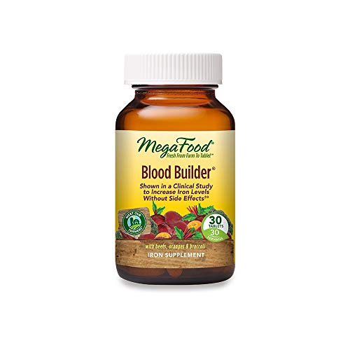Foto 2 pulgar | Suplemento De Hierro Megafood Blood Builder 30 Comprimidos - Venta Internacional.