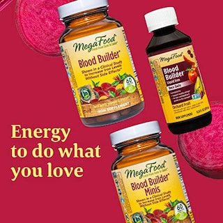Foto 2 | Suplemento De Hierro Megafood Blood Builder 30 Comprimidos - Venta Internacional.