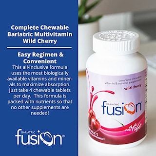 Foto 3 | Multivitamínico Bariatric Fusion Wild Cherry Con Hierro 120 Comprimidos - Venta Internacional.