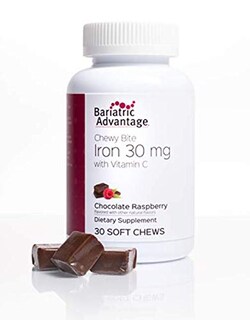 Foto 2 | Suplemento Bariatric Advantage Iron Chewy Bite Chocolate - Venta Internacional.
