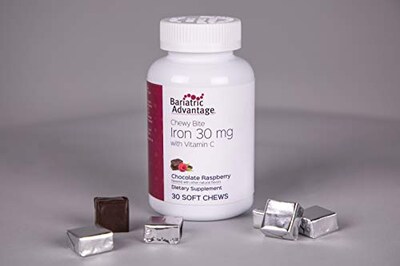Foto 3 | Suplemento Bariatric Advantage Iron Chewy Bite Chocolate - Venta Internacional.