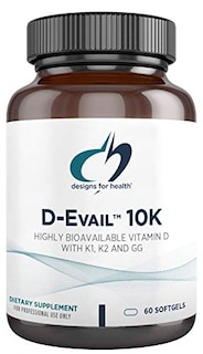 Foto 1 | Diseños De Suplementos Para La Salud D-evail 10k De Vitamina D, 10,000 Ui - Venta Internacional.