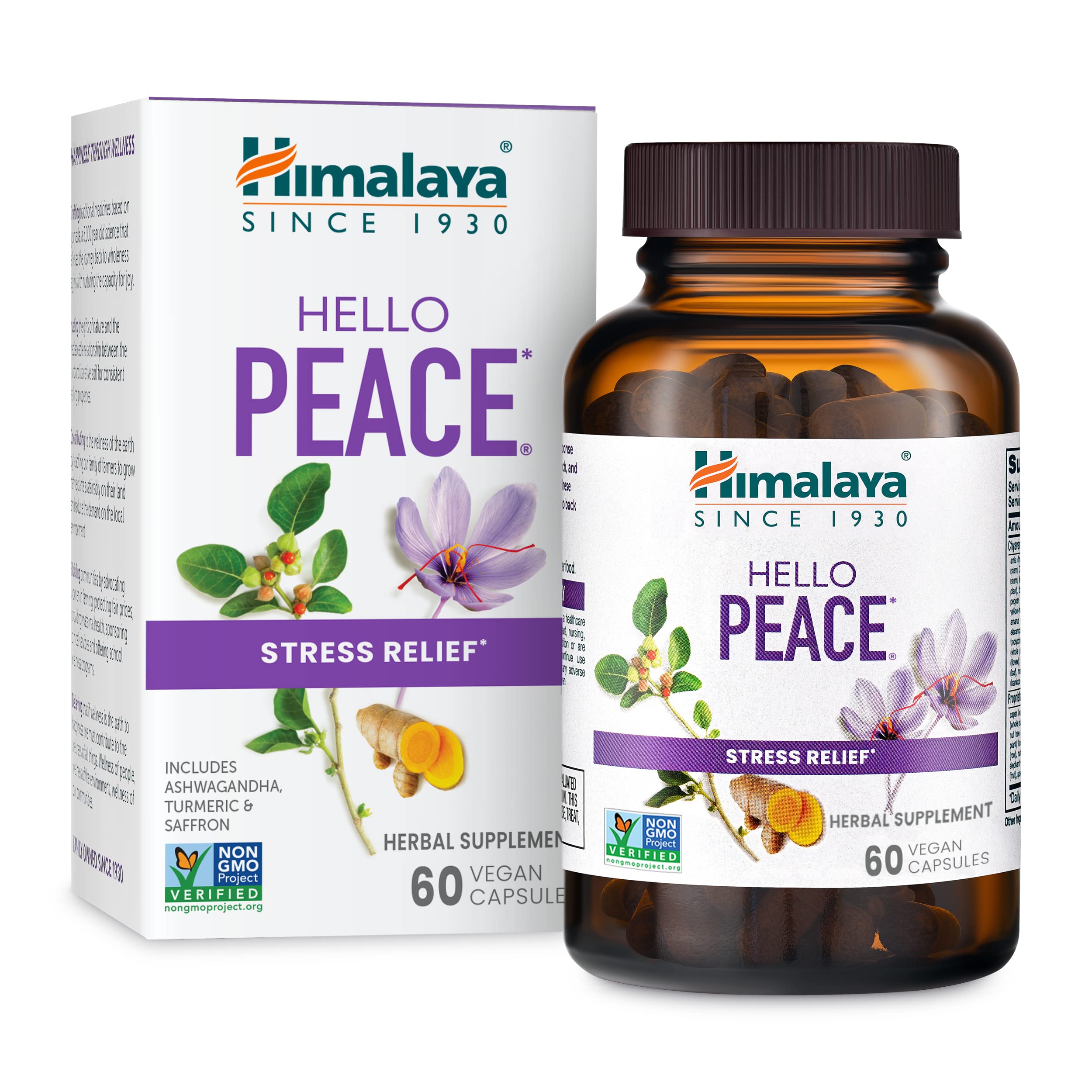 Foto 2 pulgar | Suplemento Herbal Himalaya Hello Peace Daily Stress Relief - Venta Internacional.