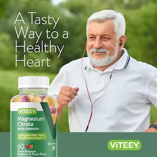 Foto 5 | Suplemento Viteey Gummies Extra Strength Con Citrato De Magnesio - Venta Internacional.