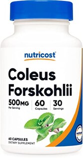 Foto 1 | Suplemento Nutricost Coleus Forskohlii 500 Mg 60 Cápsulas - Venta Internacional.
