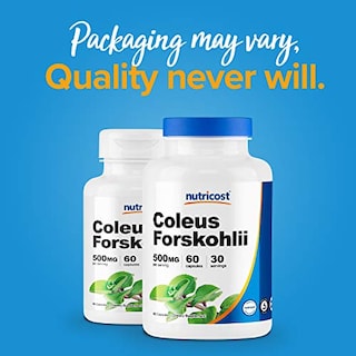 Foto 6 | Suplemento Nutricost Coleus Forskohlii 500 Mg 60 Cápsulas - Venta Internacional.