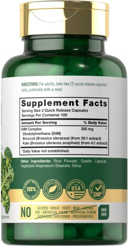 Foto 3 pulgar | Suplemento Carlyle Dim 350 Mg 200 Cápsulas Vegetariano - Venta Internacional.