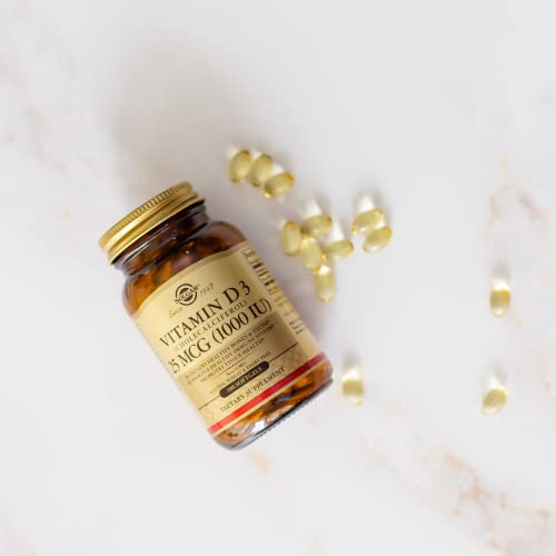 Foto 5 | Suplemento Solgar De Vitamina D3, Colecalciferol, 25 Mcg, 1000 Ui, 25 - Venta Internacional.