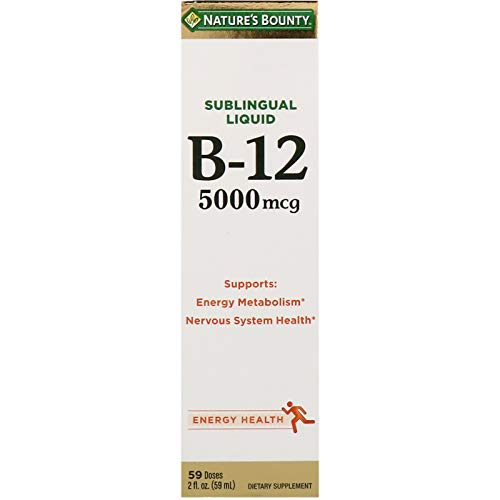 Foto 2 pulgar | Suplemento Nature's Bounty Super Strength B-12 5000 Mcg 60 Ml - Venta Internacional.
