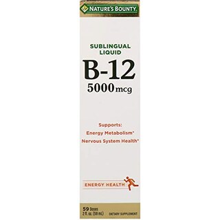 Foto 1 | Suplemento Nature's Bounty Super Strength B-12 5000 Mcg 60 Ml - Venta Internacional.
