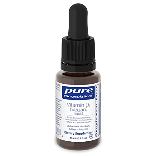 Foto 1 | Suplemento Líquido De Vitamina D3 De Pure Encapsulations, 8,8 Ml, Vegano - Venta Internacional.