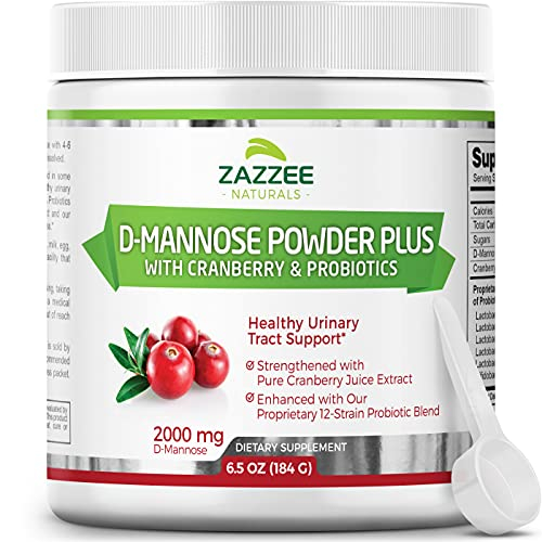 Foto 2 pulgar | Suplemento Zazzee D-mannose Powder Plus Con Probióticos 192 Ml - Venta Internacional.