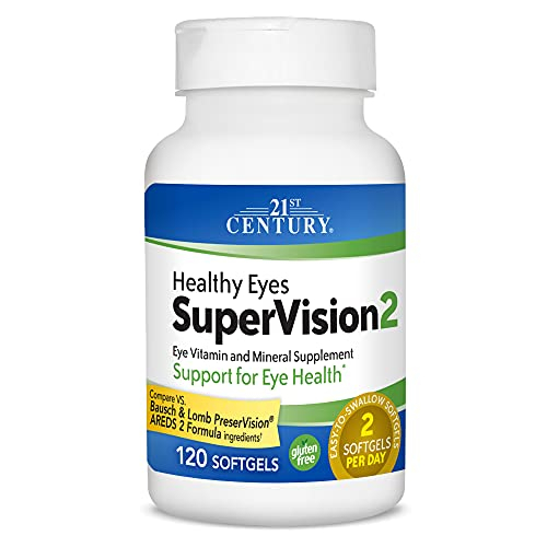 Supervision2 Softgels 21st Century Healthy Eyes, 120 Unidades - Venta Internacional.