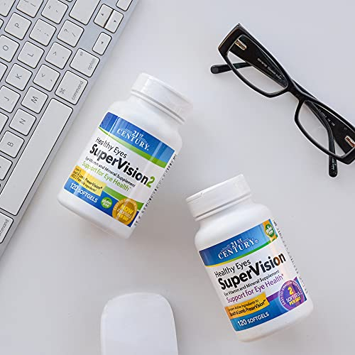 Foto 6 pulgar | Supervision2 Softgels 21st Century Healthy Eyes, 120 Unidades - Venta Internacional.