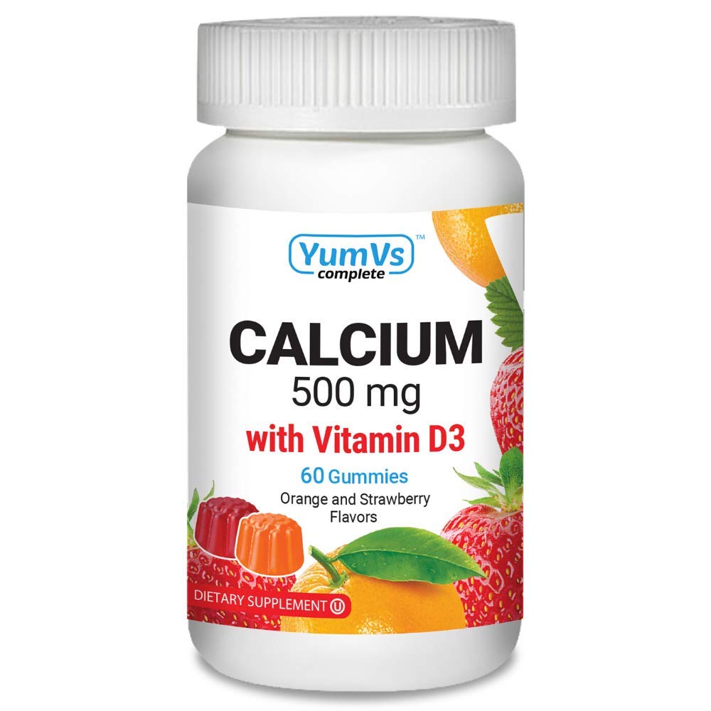 Foto 1 | Gomitas De Calcio Y Vitamina D3 Supplement Yumvs, 60 Unidades - Venta Internacional.