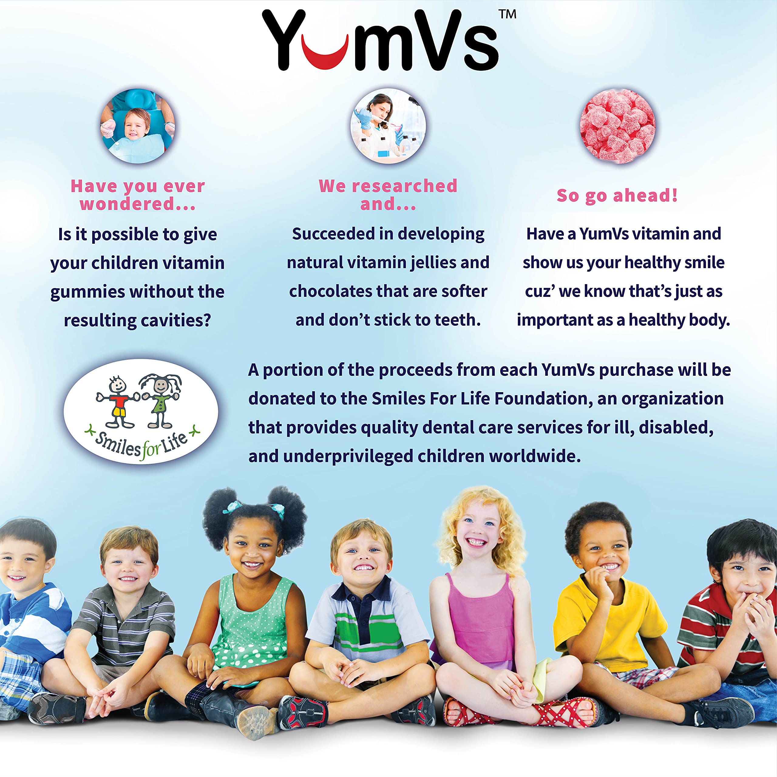 Foto 6 | Gomitas De Calcio Y Vitamina D3 Supplement Yumvs, 60 Unidades - Venta Internacional.