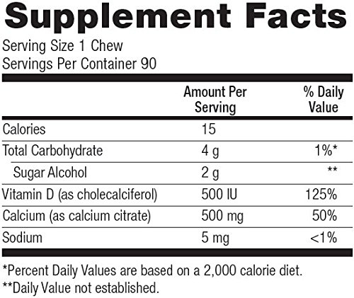 Foto 3 pulgar | Suplemento Bariatric Advantage De Citrato De Calcio, 500 Mg, 90 G, Para Masticar - Venta Internacional.