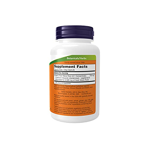 Foto 3 pulgar | Supplement Now Maca (lepidium Meyenii) 750 Mg Cruda 90 Cápsulas - Venta Internacional.