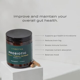 Foto 2 | Suplemento Cymbiotika Probiotic 50 Mil Millones De Cfu 90 Cápsulas - Venta Internacional.