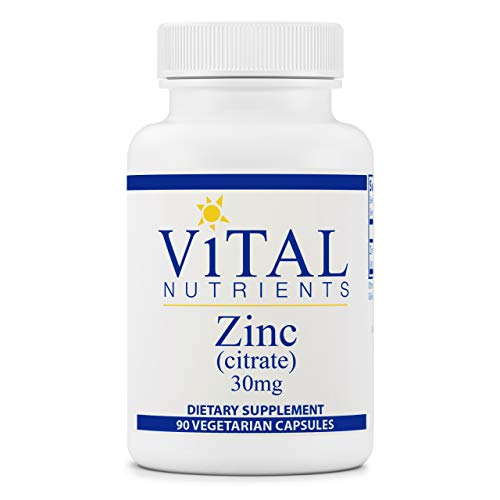 Foto 2 pulgar | Suplemento De Zinc (citrato) De Vital Nutrients 30 Mg 90 Cápsulas - Venta Internacional.