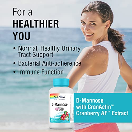 Foto 4 pulgar | Suplemento Solaray D-manose Con Cranactin Y Arándano 400 Mg - Venta Internacional.