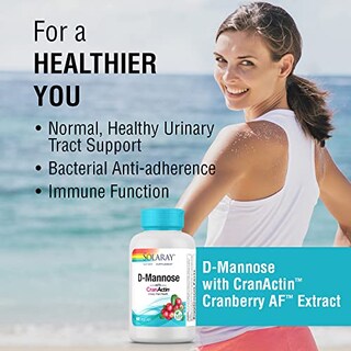 Foto 3 | Suplemento Solaray D-manose Con Cranactin Y Arándano 400 Mg - Venta Internacional.