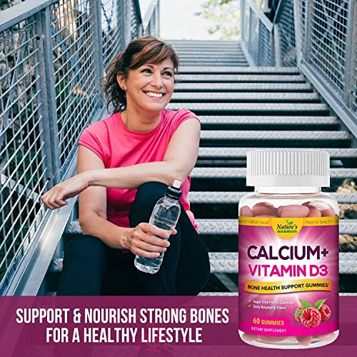 Foto 7 pulgar | Complemente El Calcio De Nature's Nutrition Con Gomitas De Vitamina D3 - Venta Internacional.