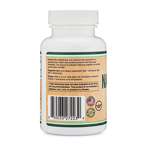 Foto 4 pulgar | Suplemento Double Wood Nattokinase 4.000 Fu 120 Cápsulas - Venta Internacional.