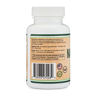 Foto 3 | Suplemento Double Wood Nattokinase 4.000 Fu 120 Cápsulas - Venta Internacional.