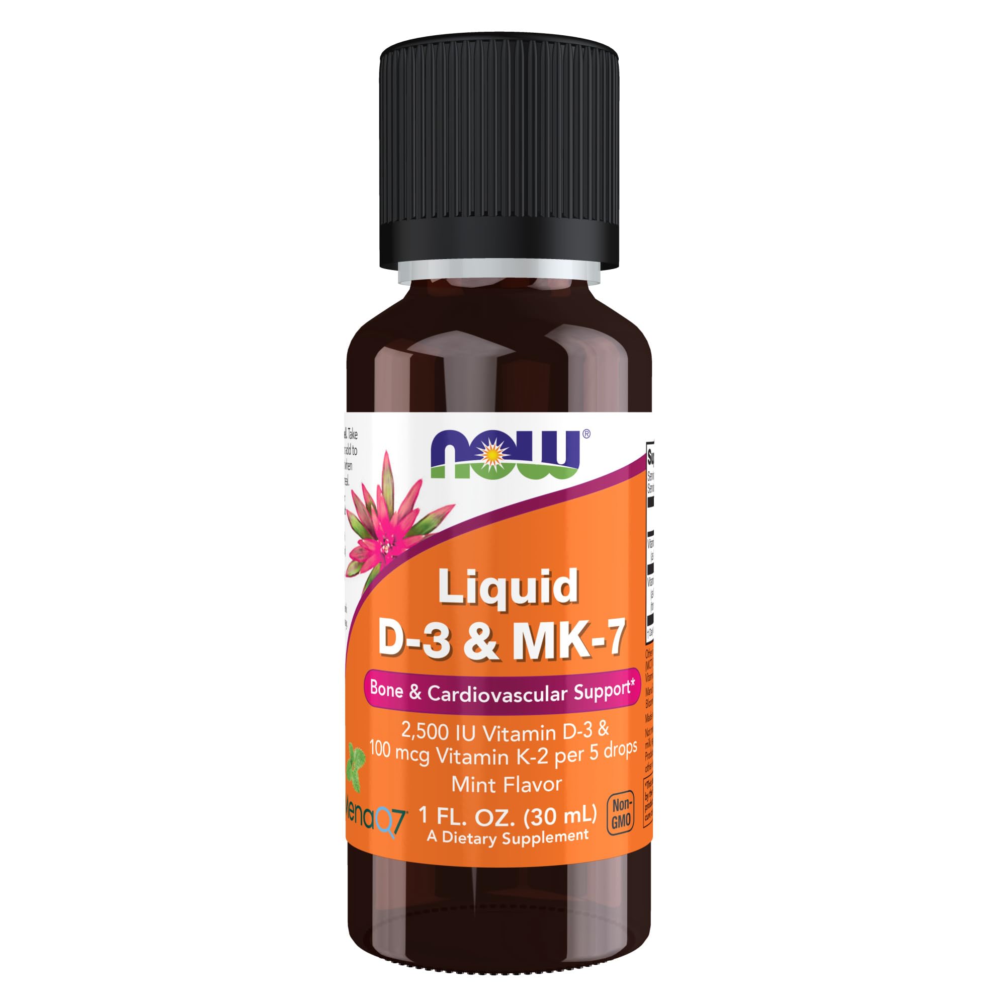 Complementa Now Liquid D-3 Y Mk-7 Con 2500 Ui De Vitamina D-3 Y 1 - Venta Internacional.