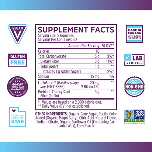Foto 3 pulgar | Suplemento De Prebióticos Y Probióticos Gut Guru De Zhou Nutrition - Venta Internacional.