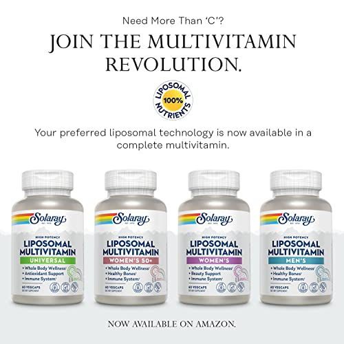 Foto 7 pulgar | Suplemento Solaray De Vitamina C Liposomal, 500 Mg, Vegano, 100 Cápsulas - Venta Internacional.