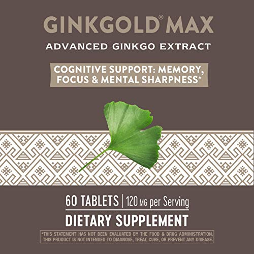 Foto 3 pulgar | Suplemento Nature's Way Ginkgold Max Advanced Ginkgo 60 Comprimidos - Venta Internacional.