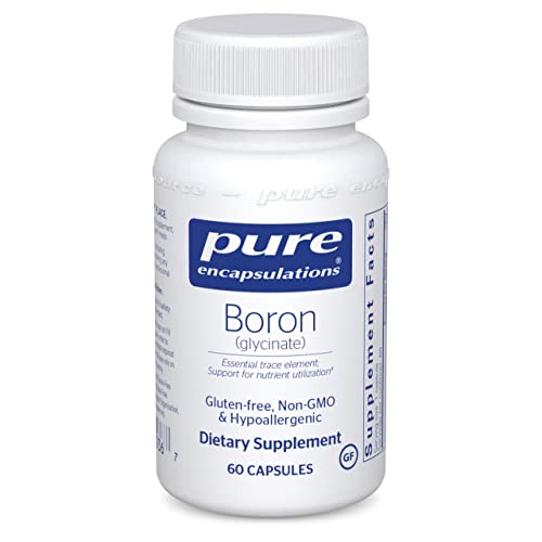 Foto 1 | Suplemento De Boro (glicinato) De Pure Encapsulations 60 Cápsulas - Venta Internacional.