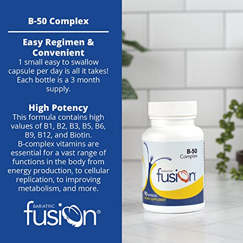 Foto 4 pulgar | Suplemento Bariatric Fusion Vitamina B-50 Complex 90 Comprimidos - Venta Internacional.