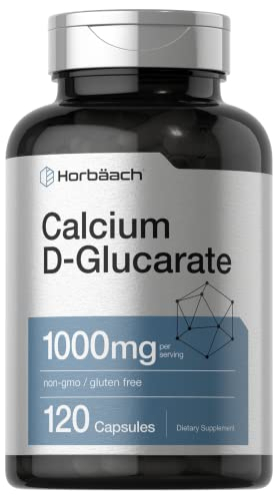 Foto 2 pulgar | Suplemento Horbäach D-glucarato De Calcio 1000 Mg 120 Cápsulas - Venta Internacional.