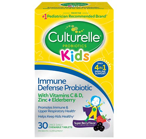 Foto 2 pulgar | Suplemento Culturelle Kids, Masticables Para Defensa Inmunológica, 30 Unidades - Venta Internacional.