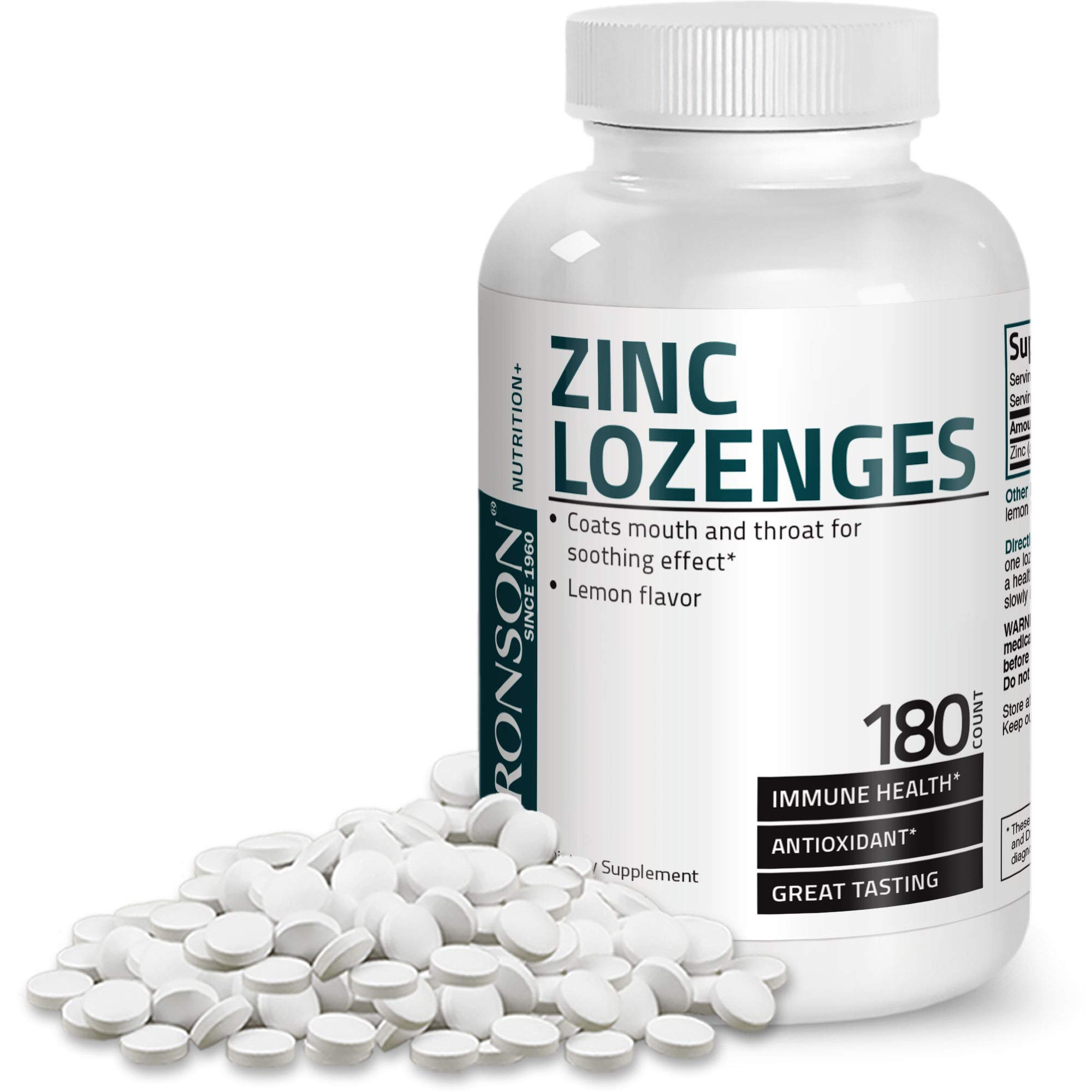 Foto 2 pulgar | Pastillas De Zinc Bronson Antioxidantes Y De Apoyo Inmunológico, 23 Mg - Venta Internacional.