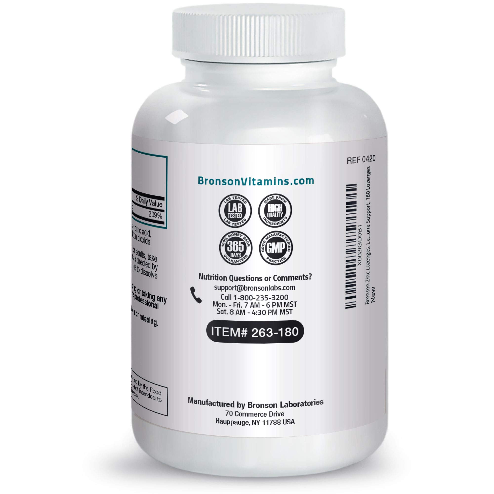 Foto 8 pulgar | Pastillas De Zinc Bronson Antioxidantes Y De Apoyo Inmunológico, 23 Mg - Venta Internacional.
