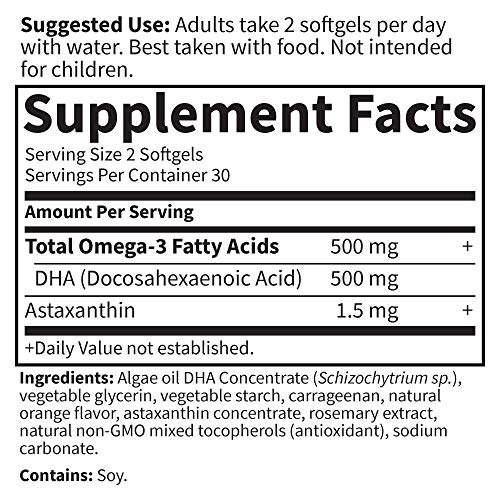 Foto 6 pulgar | Suplemento Garden Of Life Minami Algae Omega 3 Vegan Dha 500 - Venta Internacional.