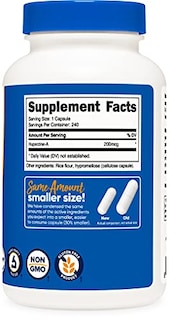 Foto 5 | Suplemento Nutricost Huperzine A 200 Mcg 240 Cápsulas - Venta Internacional.