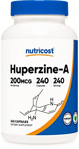 Foto 8 pulgar | Suplemento Nutricost Huperzine A 200 Mcg 240 Cápsulas - Venta Internacional.