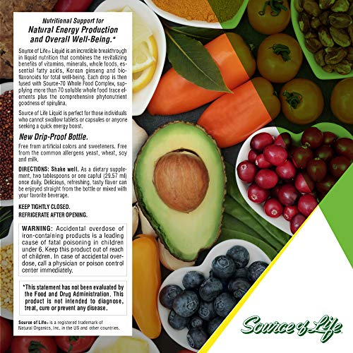 Foto 7 pulgar | Suplemento Líquido Source Of Life De Nature's Plus, 900 Ml - Venta Internacional.