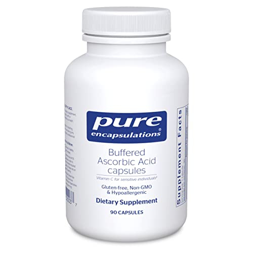 Foto 2 pulgar | Suplement Pure Encapsulations, Ácido Ascórbico Tamponado, 90 Cápsulas - Venta Internacional.