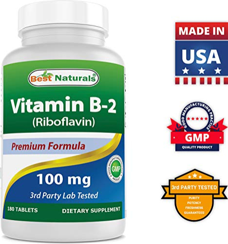 Foto 8 pulgar | Suplemento Best Naturals De Vitamina B2 (riboflavina) 100 Mg 180 T - Venta Internacional.