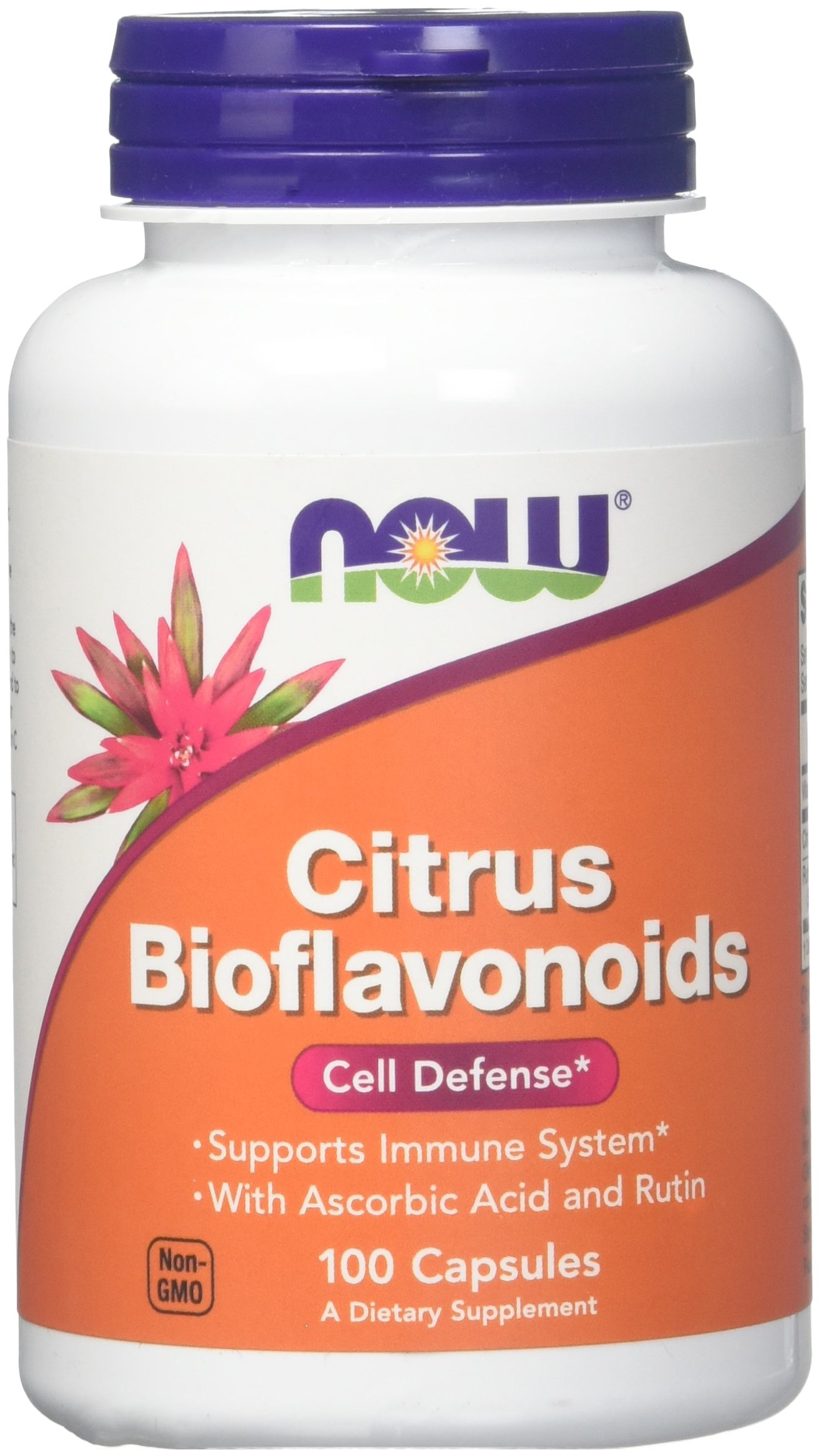 Foto 2 pulgar | Bioflavonoides Cítricos Supplement Now Foods 100 Cápsulas - Venta Internacional.