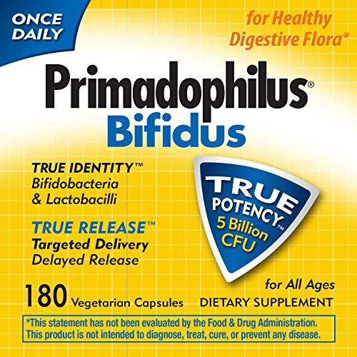 Foto 3 pulgar | Suplemento Nature's Way Primadophilus Bifidus 180 Vcaps - Venta Internacional.