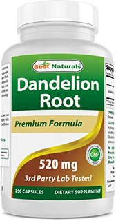 Foto 1 | Suplemento Best Naturals Raíz De Diente De León 520 Mg 250 Cápsulas - Venta Internacional.